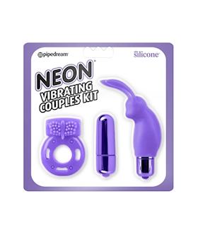 Neon Vibrating Couples Kit