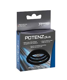 Potenzplus Cock Ring Set - 3 Pack