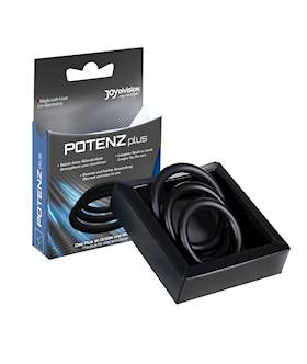 Potenzplus Cock Ring Set - 3 Pack