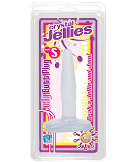 Crystal Jellies Butt Plug  Small Clear