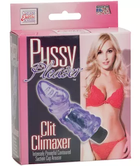 Pussy Pleaser Clit Climaxer  Purple