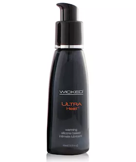 Wicked Sensual Care Ultra Heat Warming Sensation Silicone Based Lubricant  2 oz