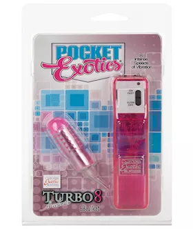Pocket Exotics Turbo 8 Accelerator Single Bullet  Pink