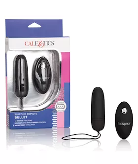 Silicone Remote Bullet  Black