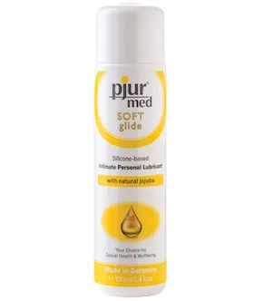 Pjur Med Soft Glide Silicone Based Personal Lubricant  100ml Bottle