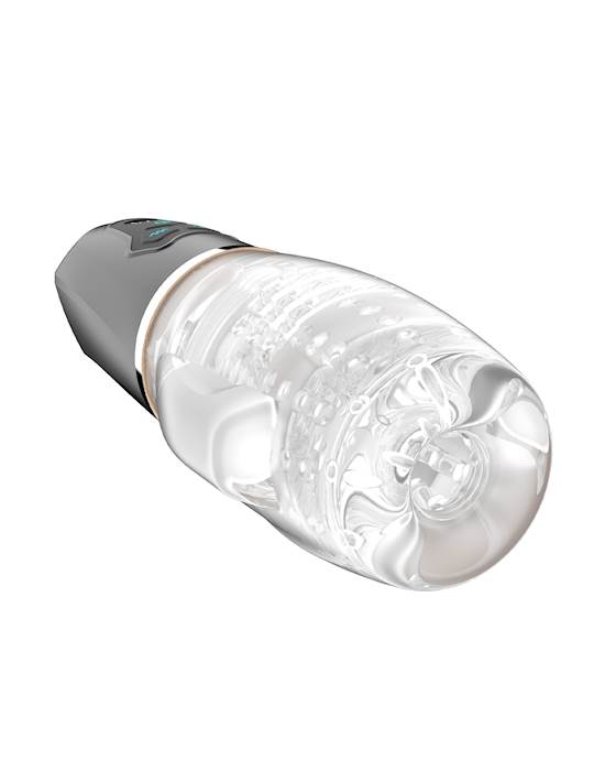 Crystal Glow Sucking and Vibrating Masturbator