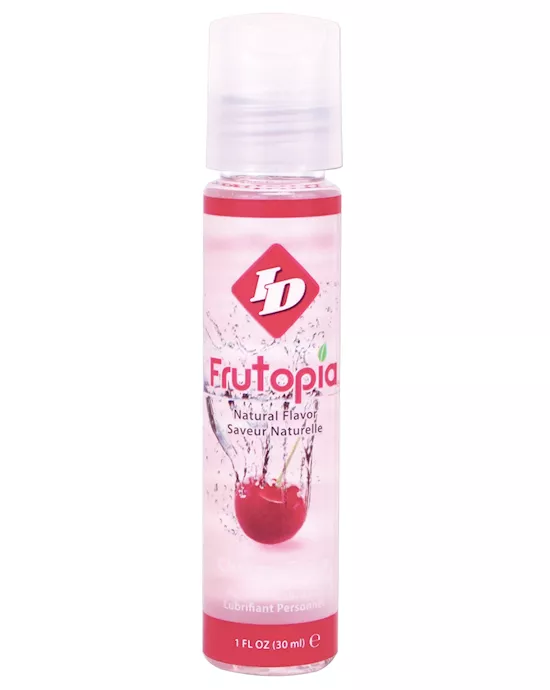 Id Frutopia Natural Lubricant - 1 Oz Cherry