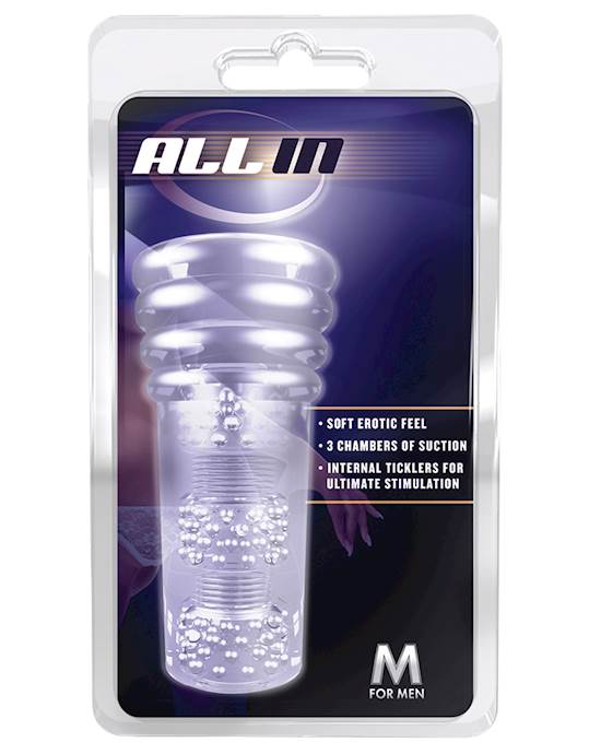 Blush M for Men All In  Clear