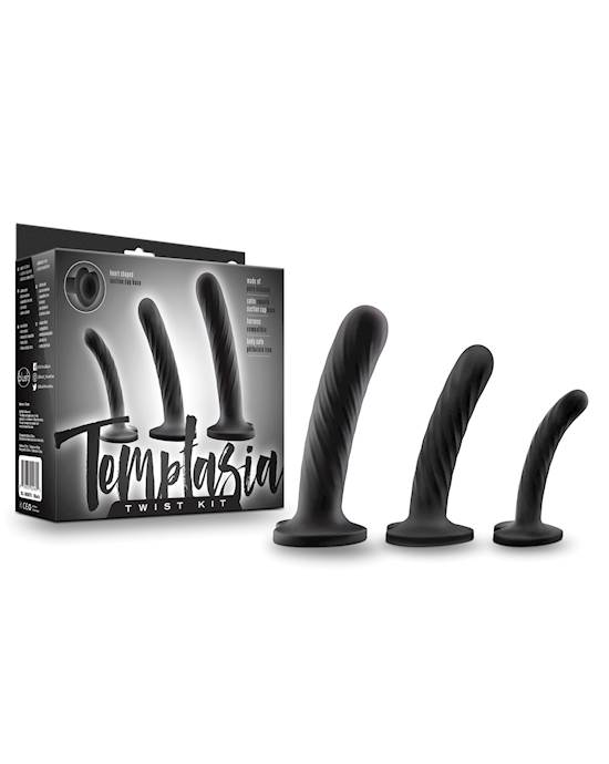 Blush Temptasia Twist Kit  Black Set of 3