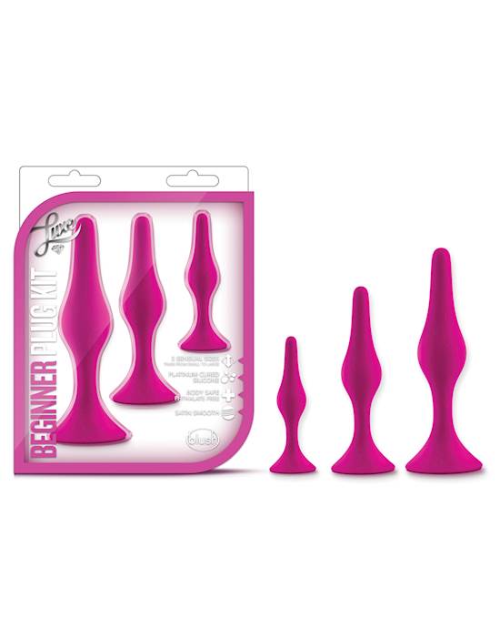 Blush Luxe Beginner Plug Kit  Pink