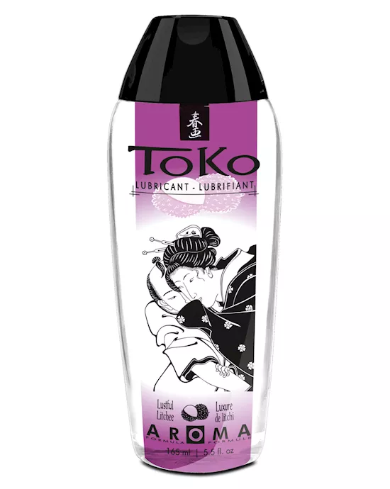 Shunga Toko Aroma Lubricant - 5.5 Oz Lustful Litchee