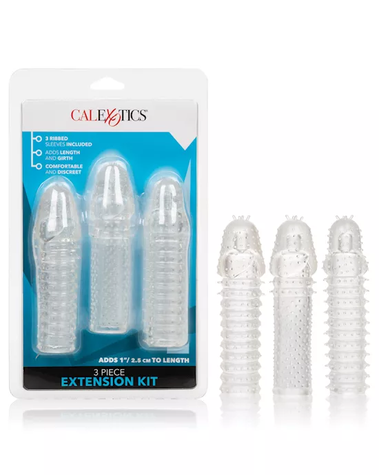 Extension 3 Piece Kit - Clear