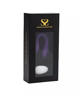 Share Satisfaction Gaia Remote-controlled Couples Vibrator