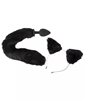Bad Kitty Pet Play Plug and Ears