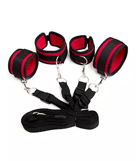 Large Velcro Cuff Bed Restraint Kit
