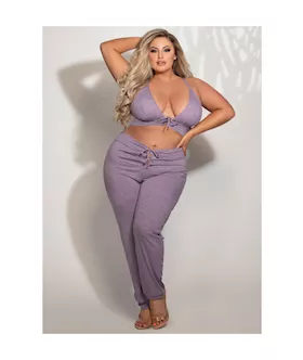 Flirtatious 2Piece Bralette and Jogger Set