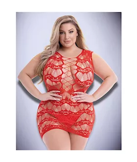 Corset Front Lace Mini Dress