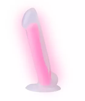 Nood Colours Glow in the Dark Dildo with Balls