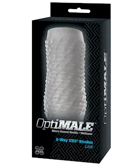 OptiMale 2 Way Strokers Link Clear