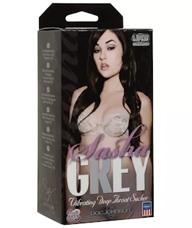 Sasha Grey Vibrating Deep Throat Sucker