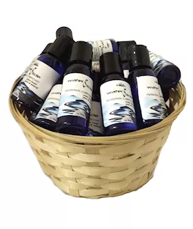 Earthly Body Waterslide Personal Lubricant W/carrageenan - 1 Oz Bottles Basket Of 30