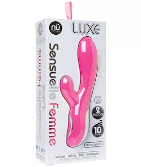 Nu Sensuelle Femme Luxe 10 Fun Rabbit Massager  Pink
