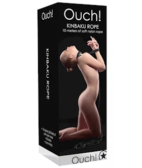 Shots Ouch Kinbaku Rope  Black
