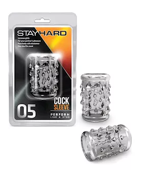 Blush Stay Hard Cock Sleeve 05  Clear