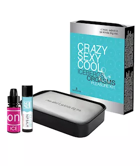 Sensuva Crazy Sexy Cool Icebergs amp Orgasms Pleasure Kit