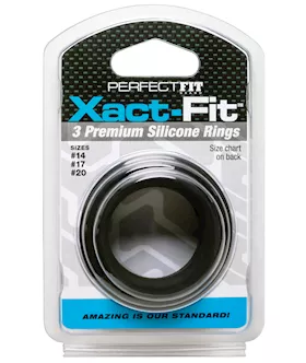 Perfect Fit Xact Fit 3 Ring Kit SML Black