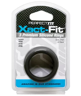 Perfect Fit Xact Fit 3 Ring Kit SM Black
