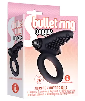 The 9's S Bullet Ring - Tongue