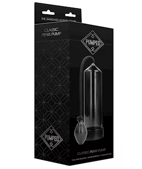 Shots Pumped Classic Penis Pump  Black