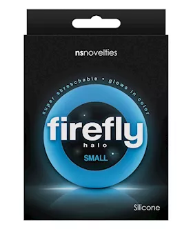 Firefly Halo Small Cockring  Blue