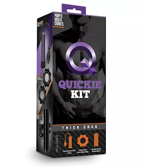 Blush Quickie Kit Thick Cock Black