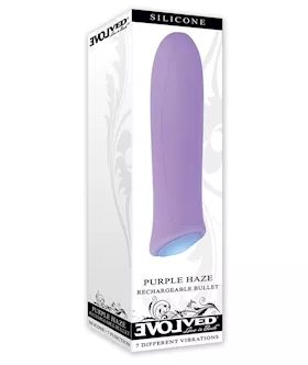 Evolved Purple Haze Rechargeable Bullet  Purple