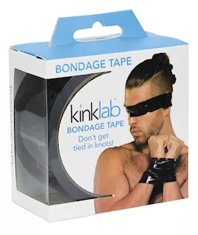 KinkLab Bondage Tape  Black