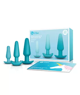 bVibe Anal Education Set  Teal