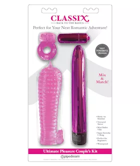 Classix Ultimate Pleasure Couples Kit  Pink