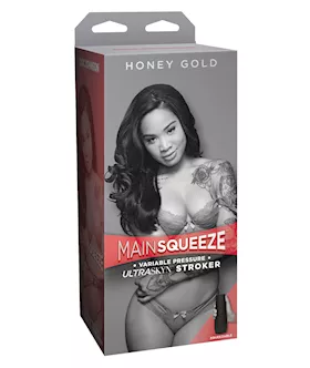 Main Squeeze Pussy Stroker  Honey Gold