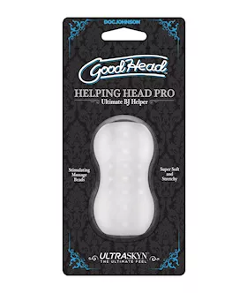 GoodHead Helping Head Pro ULTRASKYN Stroker Frost
