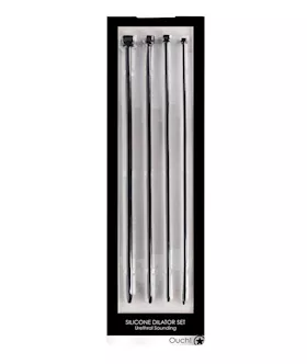 Shots Ouch Urethral Sounding Dilator Set Black