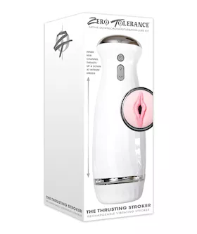 Zero Tolerance The Thrusting Stroker Rechargeable White