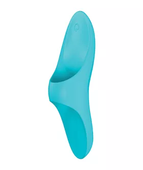 Satisfyer Teaser Finger Vibrator  Light Blue