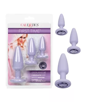 First Time Crystal Booty Kit  Purple