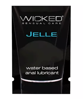 Wicked Sensual Care Jelle Water Based Anal Lubricant 1 oz Fragrance Free