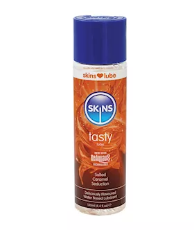 Skins Water Based Lubricant  44 oz Salted Caramel