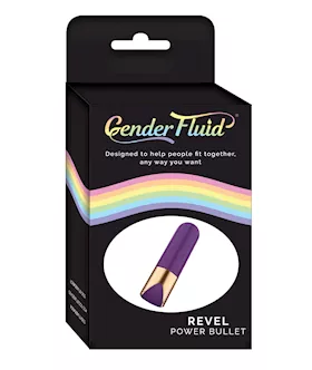 Gender Fluid Revel Power Bullet  Purple