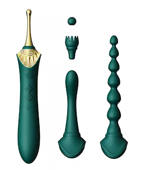 ZALO Bess 20 Clitoral Vibrator  Turquoise Green