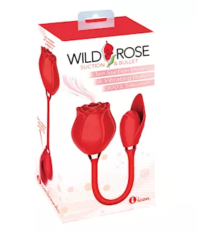 Wild Rose amp Bullet Vibrator  Red
